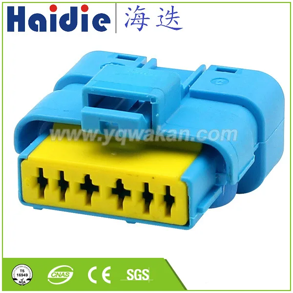 

2sets 6pin auto sensor waterproof plug connector wiring electronic cable connector 211PC069S6049
