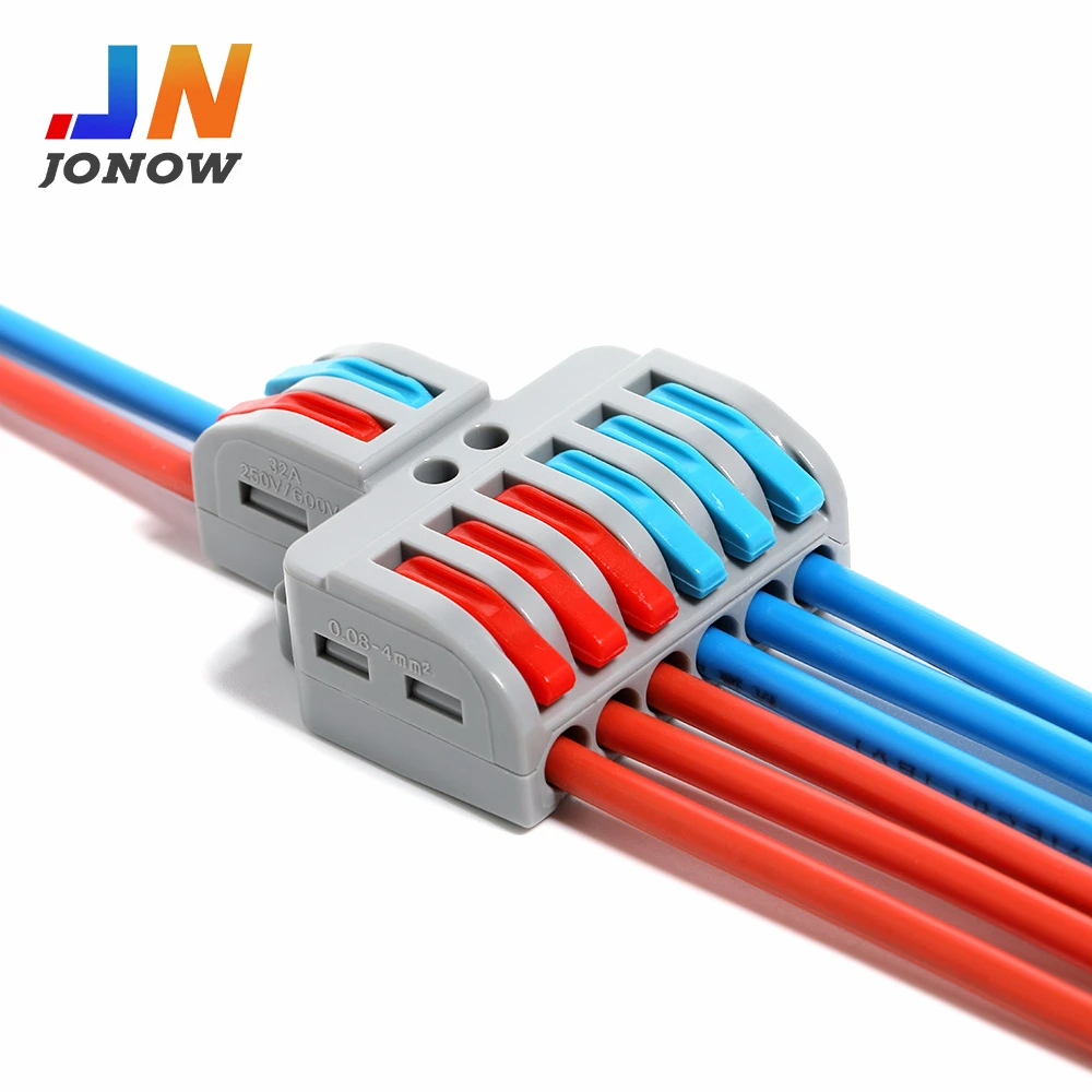 

Security insulation Electrical wire connectors connection cable fast Docking Multi-port Compact Splicing Push In Terminal Block