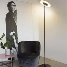 Современная стоящая лампа для гостиной, для чтения, для кофе, для учебы, в японском стиле, торшер для бара, столовой, лофт, Декор, художественное металлическое напольное освещение