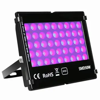 

10PCS AC85-265V IP65 50W Black Light UV Lights,DJ Disco Night Club,Party,Neon Glow,UV Ink Curing, Fluorescent Effect light