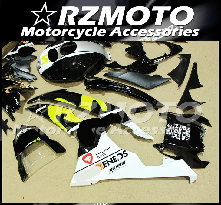 ABS мотоцикл обтекатель комплект для YAMAHA YZF R6 2008- год кузов литьевая форма Магазин № 1769