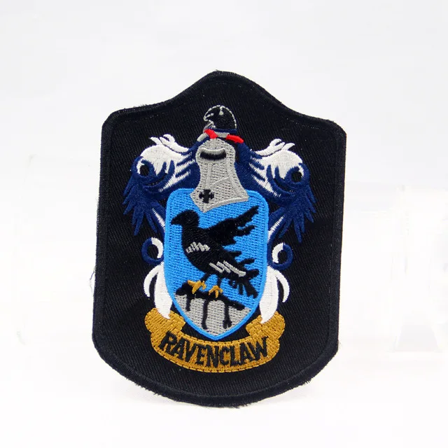 Патчи для студенческих бейджей хогвардс Wizzard герб вышитый Железный патч 3 дюйма термос с железной подложкой