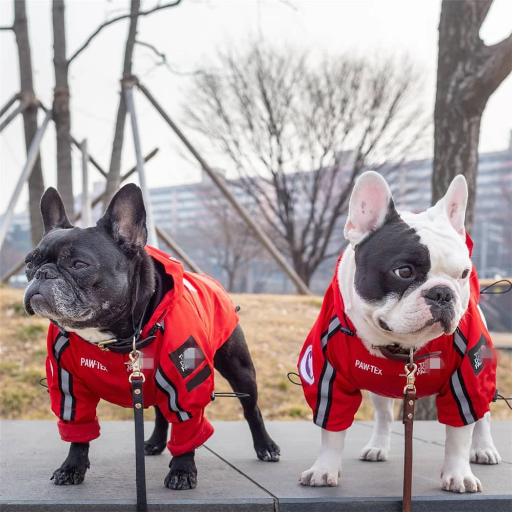 

S-5XL Fashion Pet Clothes Popular Dog Coat Handsome French Bulldog Dog Costume Waterproof Large Dog Clothes Dropshipping Center