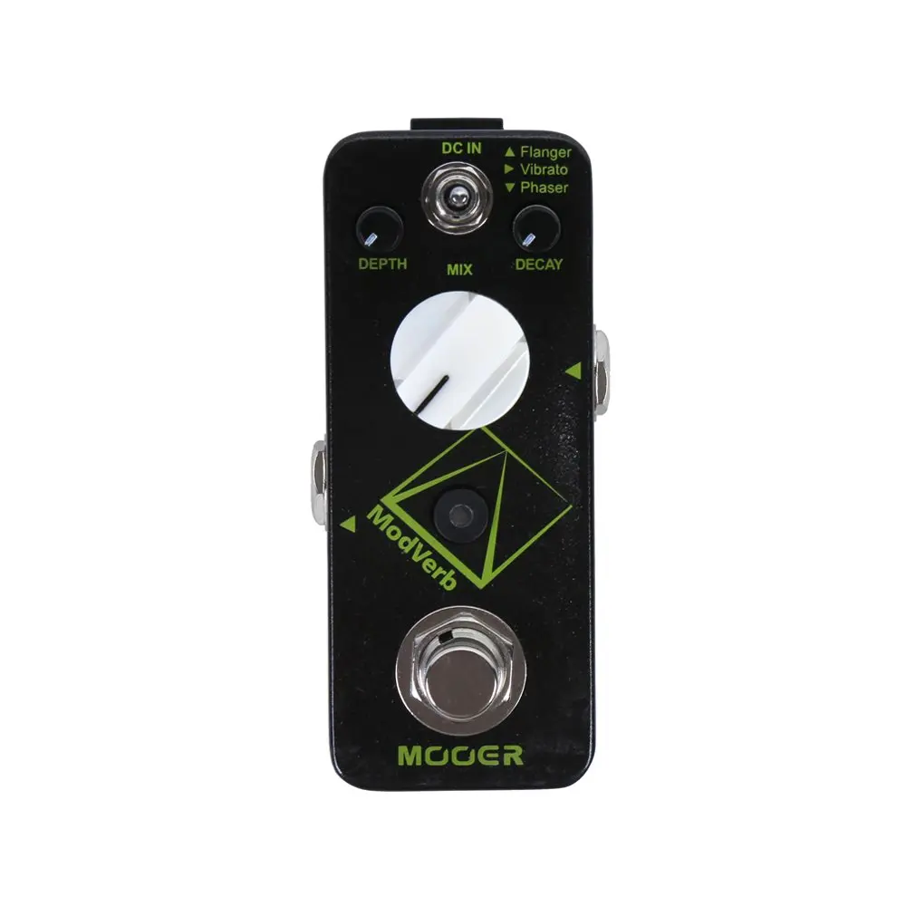 

Mooer ModVerb Reverb Guitar Pedal 3 Modulation Effects Flanger Vibrato Phaser Nice Ambient High Quality Digital Reverb Tone