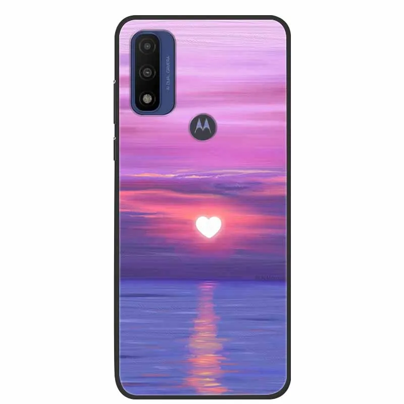 For Motorola Moto G Pure Case Soft Silicone Lovely Cartoon Case For Moto G Pure Back Cover for Motorola GPure 2021 Phone Funda meizu phone case with stones craft