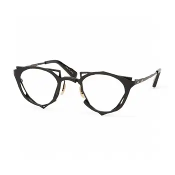 

Belight Optical Women Men Japan Irregular Design Titanium Glass Prescription Eyeglasses Optical Spectacle Frame Eyewear MM-0045