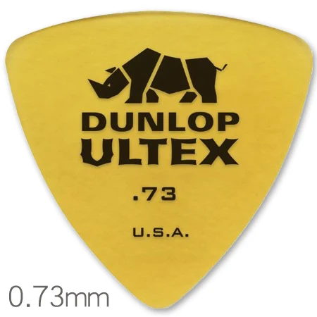 Description Picture 6 of itemDunlop Pick.426R Rhinoceros TRIANGLE series ULTEX material Acoustic/electric guitar pick. Thickness: 0.60/0.73/0.88/1.00/1.14mm.