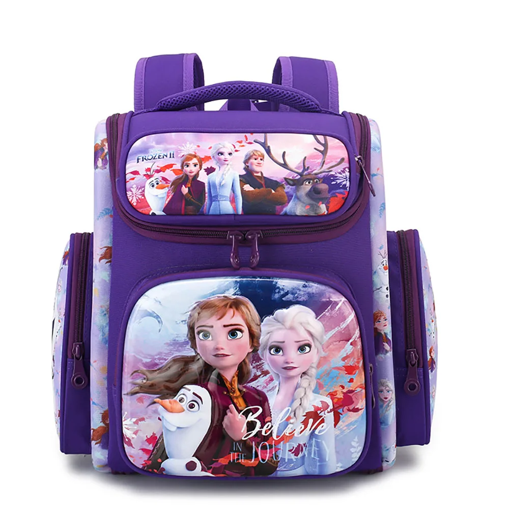 2021 New Disney Pupils Schoolbag Foreign Trade Student Backpack Full Open Space Bag Cartoon PC Hard Shell Student Backpack