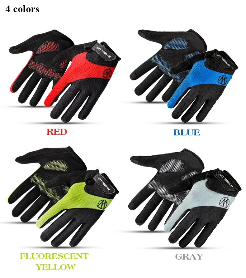 

Wheelup Bicycle Riding Gloves Shock Absorption Slip Outdoor Sports Full Finger Touch Screen Gloves Universal Riding Warm Gloves
