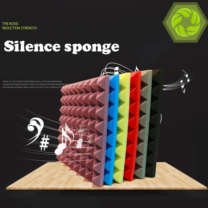 Soundproofing Foam Sound Sponge Absorbing Studio Acoustic Panels KTV Wall Sponges Office Foams Noise Home