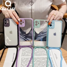 Candy Frame Doom Armor PC + TPU чехол для iphone 7 8 Plus SE 2 2020 11 12 Pro XS MAX X XR ожерелье