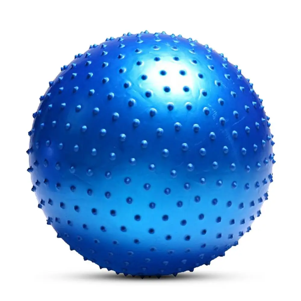 55cm Yoga Ball Exercise Workout Fitness Inflatable Body Balance Pilates Yoga Massage Ball Body Building