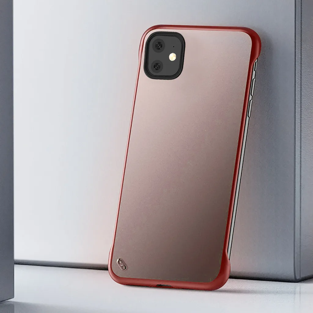 Бескаркасный чехол из поликарбоната для iPhone 11 чехол для iPhone 11 Pro 11 Pro Max Ультратонкий чехол для телефона полуупаковка защитный чехол 19Sep