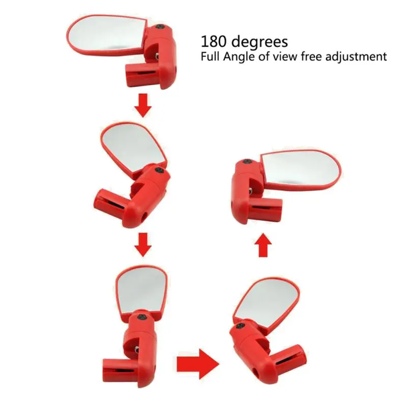 Велосипедное Зеркало заднего вида с регулируемой поворотной ручкой для велосипеда, Велосипедное Зеркало заднего вида, MTB Велосипедное Зеркало с силиконовой ручкой заднего вида, 888