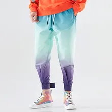 Новинка, мужские брюки-карго в стиле ретро, пэчворк, контрастный цвет, повседневные штаны, спортивные штаны в стиле хип-хоп, уличная одежда, штаны, штаны для бега, Мужские штаны