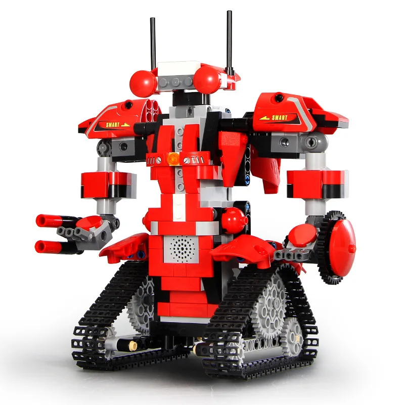

New Style Small Particles Intelligence Building Blocks Robot Children Electric Remote Control Early Childhood Educational Scienc