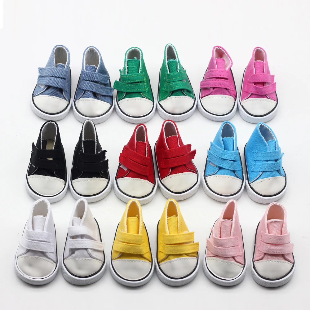 Обувь для кукол 43 см белая черная красная синяя холщовая обувь девочек 1/3 18 дюймов