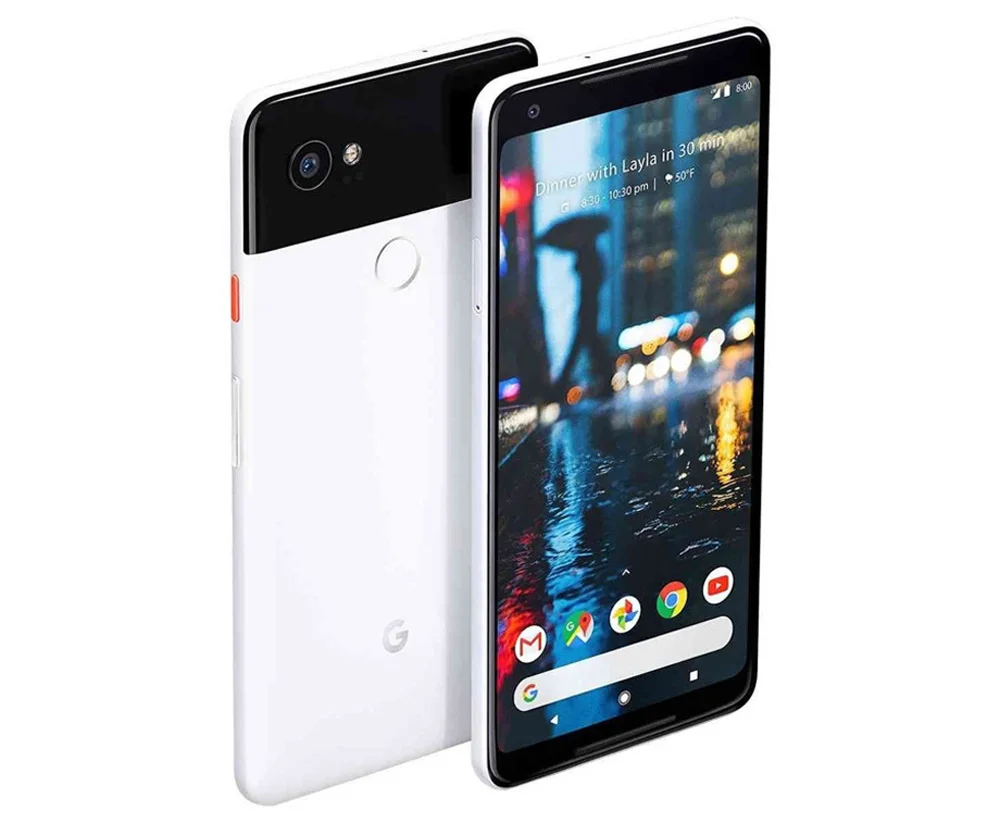 Разблокированный Google Pixel 2XL 4G LTE 6,0 дюймов Android мобильный телефон Восьмиядерный Android OS телефон 4 Гб ram 64 Гб rom один sim телефон