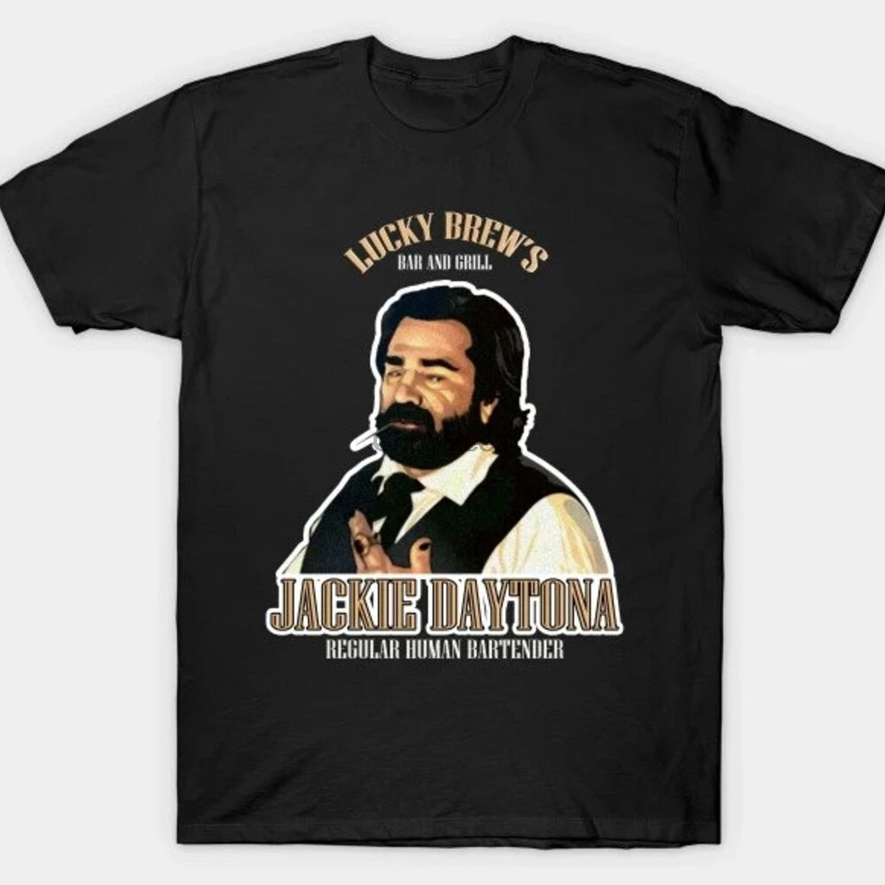 Футболка для бара и гриля Lucky Brew Джеки Дейтона |