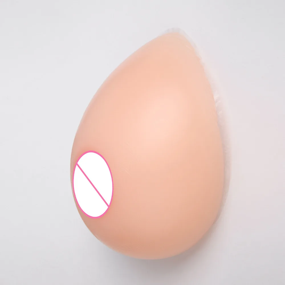 

3D Silicone Fake Breasts Teardrop-Shaped Soft Pads False Chest for Anime Cosplay Exhibition Women Mastectomy Chest Enlargement