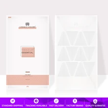 24 шт. натуральный латексный спонж для макияжа трапециевидной формы, крем-губка, супермягкая губка для макияжа, Сменная Губка