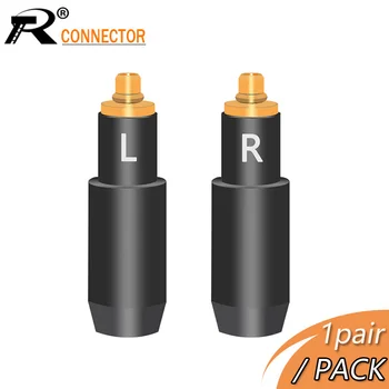 

2pcs/1pairs Pin Plug for Audio-technica ATH ESW750 ESW950 ES770H 990 HEnthusiasts Earphone Jack MMCX Male Gold Plated Earphone