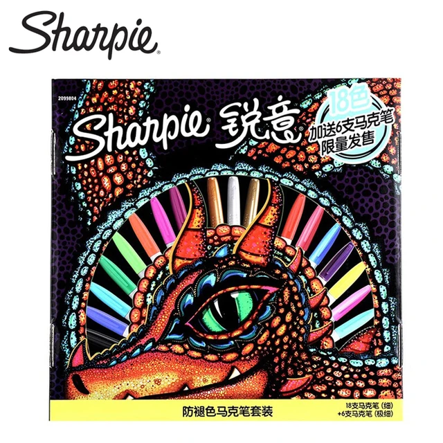 Sharpie Set Permanent Fine 30 Lu Cf. 2016370 - AliExpress