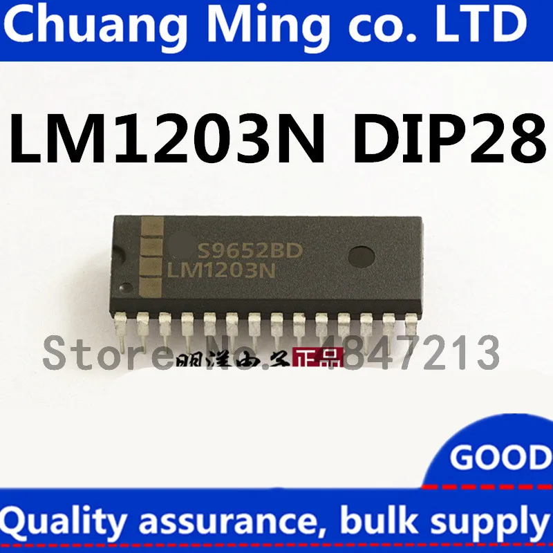 Lotes Lm1203n Lm1203an Lm1203bn Lm1203 Dip28 ic em Estoque 10 Unidades