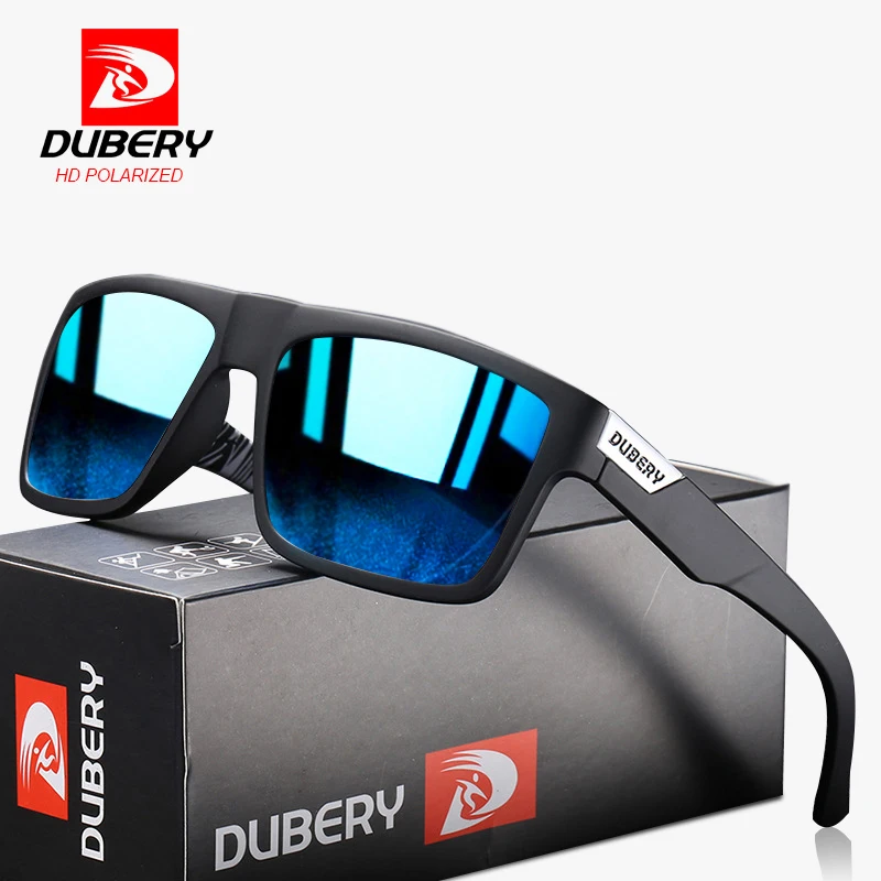 Dubery Ultralight Frame Polarized Sunglasses Men Fashion New Sports