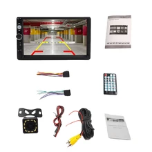 7 Polegada led hd tela de imprensa estéreo 2 din carro multimídia rádio bluetooth mp5 player 7010