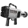 2022 New Bubble Gun Toy 64-Hole Charging Electric Automatic Bubble Machine Summer Outdoor Soap Water Boy Girl Toys 1