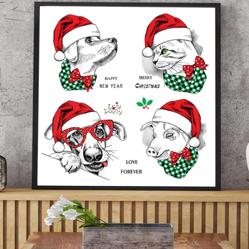 Merry Christmas металлические Вырубные штампы и прозрачный штамп набор для скрапбукинга DIY