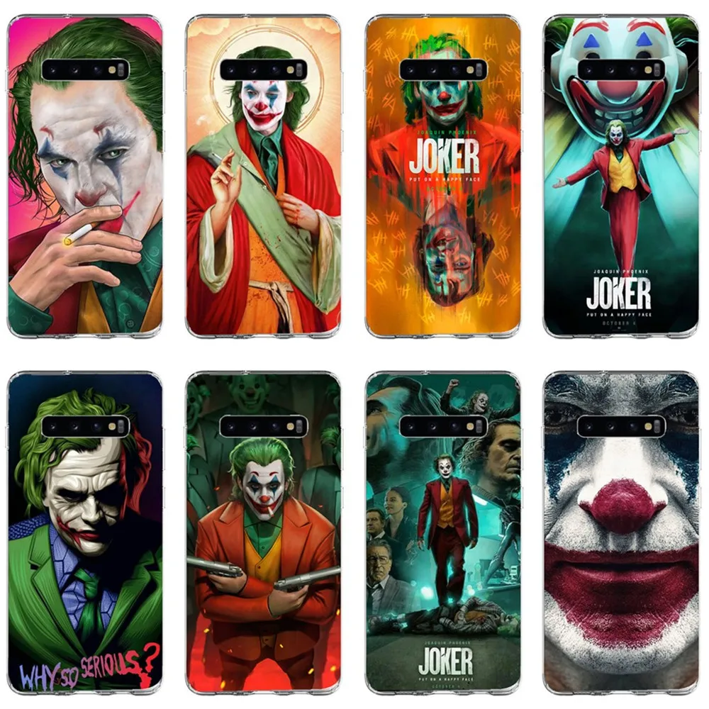 Joker 2019 Joaquin Phoenix Мягкий Силиконовый ТПУ чехол для телефона samsung Galaxy S6 S7 S8 S9 S10 Plus Edge