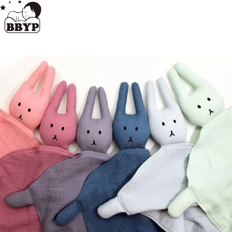 

Newborn Baby Sleeping Dolls Soft Towel Baby Facecloth Bath Towel Kids Fashion Sleep Toy Soothe Appease Towel Bunny Children Bib