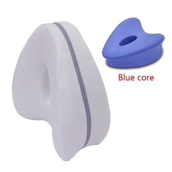 

Knee Pillow for Side Sleepers Memory Foam Wedge Pillow Leg Pillows for Sleeping 27RF