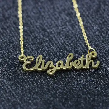 

Corrente Custom Personalized Letter Pendant Necklace For Women Men Necklace For Custom Special Jewelry Gift