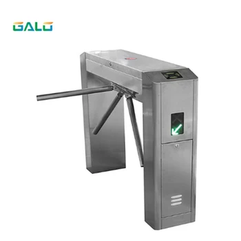 

RFID full automatic bridge type tripod turnstile application parking gym building office access control system turnstile barrier