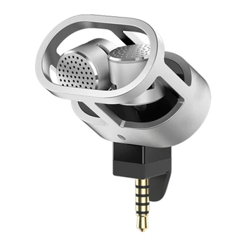 

Portable Phone Studio Interview Microphone STM10 Mini Singing Recording Microphone for Universal Smartphones