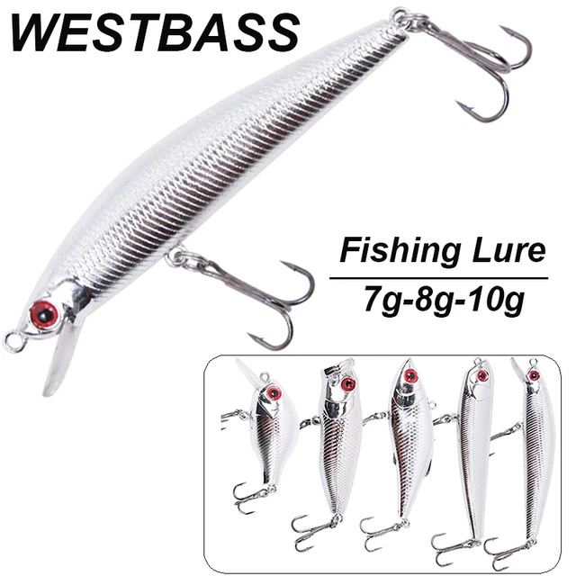 WESTBASS 5PCS Fishing Lures Combo VIB Isca Popper Bait Crankbait Minnow  Wobbler Pencil lurre Fishing Lures kit de pesca completo - AliExpress