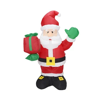 

Inflatable Christmas Santa Claus Cartoon Doll Costume Suit Party Cosplay Props Props Birthday Wedding Party Toy