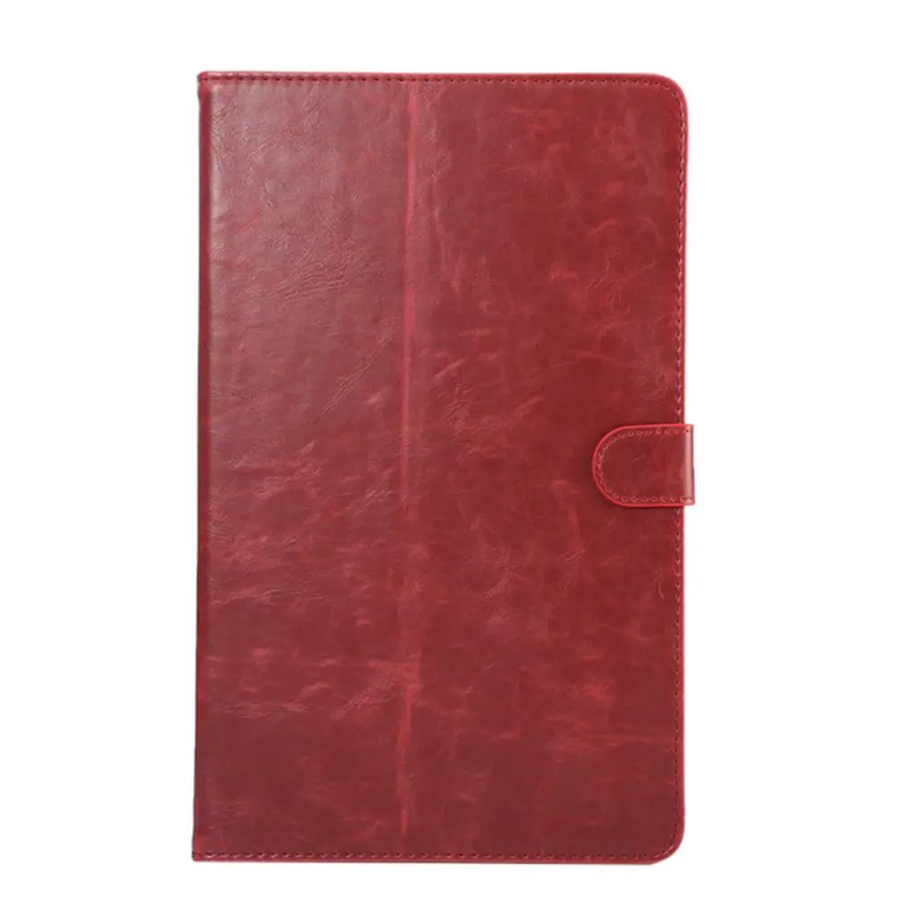 

Slim Folding Flip Stand Business Style Vintage Tablet Soft Leather Case Sleeve Case Full Protective Cover For Samsung Gray Red