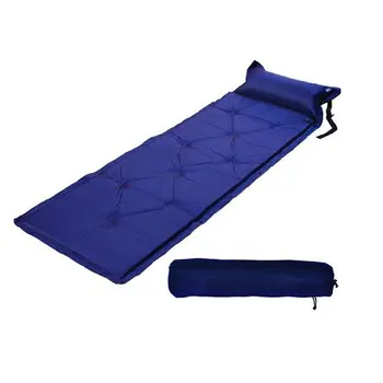 

Seif-Inflatable Outdoor Camping Picnic Automatic Inflatable Sleeping Mat Mattress Moistureproof Beach Mat With Pillow