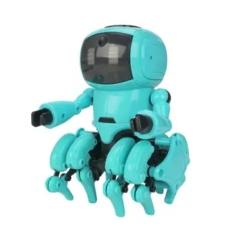 

Children DIY Assemble Robot Infrared Sensor Gesture Following Smart Toy Avoidance Electric Model Interactive Gadget