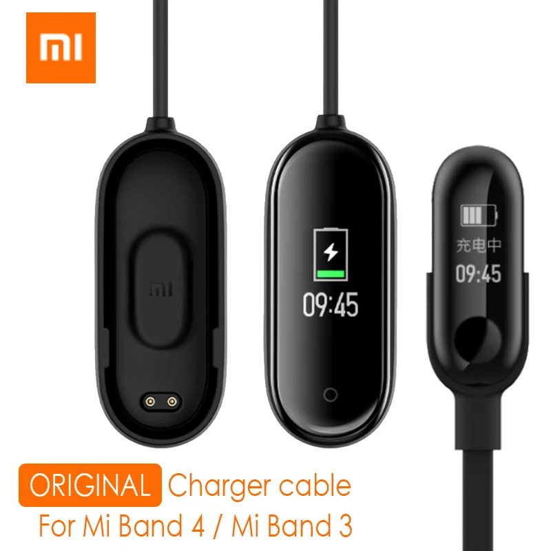 

Original Xiaomi Mi Band 3 4 Charger Cable Data Cradle Dock Charging Cable Miband 3 4 USB Charging Smart Accessories