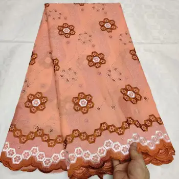 

Hot Selling 100% Cotton African Dry Lace Fabric Nigerian Lace Fabric 2019 High Quality Swiss Voile In Switzerland FFLJ95