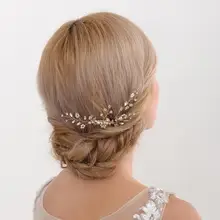 TRiXY H22 стразы, жемчуг, свадебные гребни невесты, заколки для волос, аксессуары, ювелирные украшения для головы, украшения для невесты, свадебные головные уборы