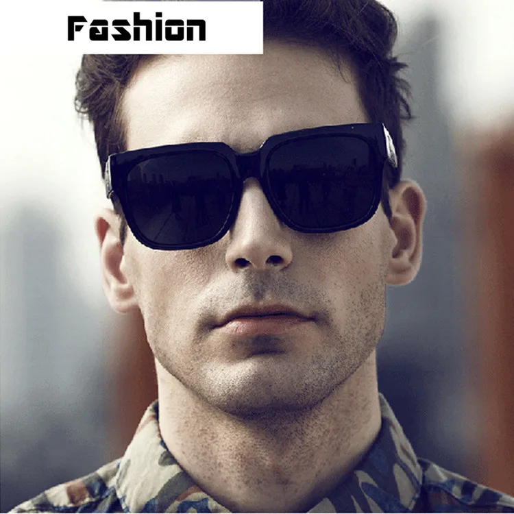High Quality Sunglasses Men Designer Famous Classic Square Sunglasses Male Retro Mirror Sun Glasses For Men Luxury Brand Shades (2)