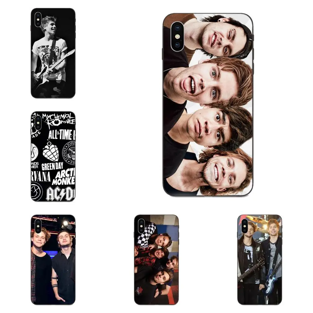 Мягкий чехол для сотового телефона Rock Band Blink 182 5sos Covsr Huawei Honor 5A 6A 6C 7A 7C 7X 8 8A 8C 8X 9 9X 10 10i