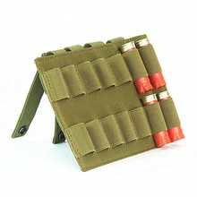 Тактическая Сумка Molle 14 Rounds для журналов ShotShell Mag сумка 12GA картридж 12GA сумка для патронов для охотничьих аксессуаров