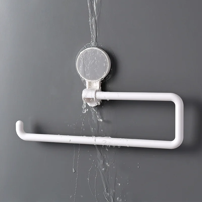 Kitchen Paper Roll Holder Bathroom Towel Hanger Rack Toilet Paper Holders